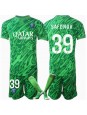 Paris Saint-Germain Matvei Safonov #39 Målvakt Replika Hemmakläder Barn 2024-25 Kortärmad (+ byxor)